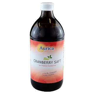 Cranberry Saft, Bio