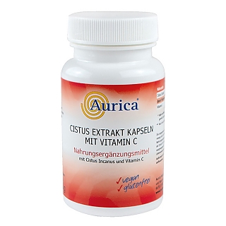 Cistus-Extrakt Kapseln mit Vitamin C