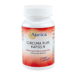 Curcuma Plus Kapseln mit Vitamin D
